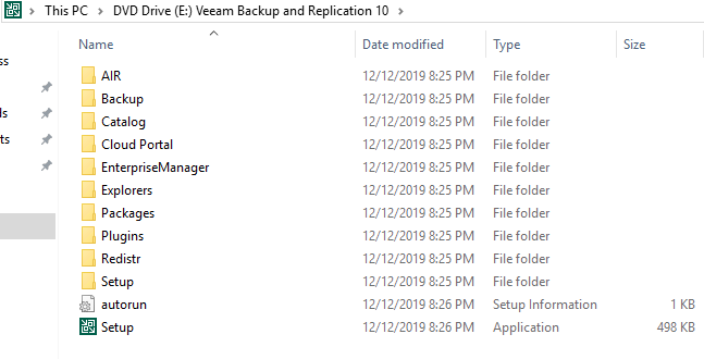 veeam backup and replication v10